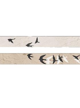 美德拉风中古小众装客饰画复古细RH-63646沙窄长条横版厅发背景墙