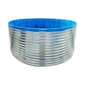 供度应185米高度水产养殖池镀锌板.水池帆布鱼池养殖池1.高密养殖