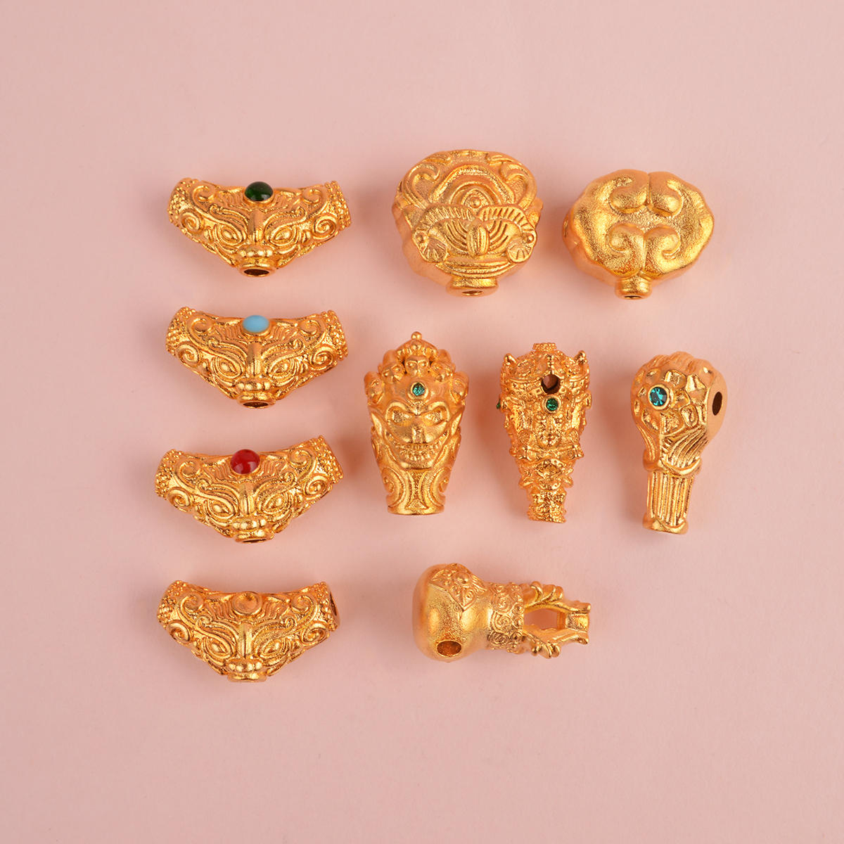 IOEKO黄铜精致复古三通