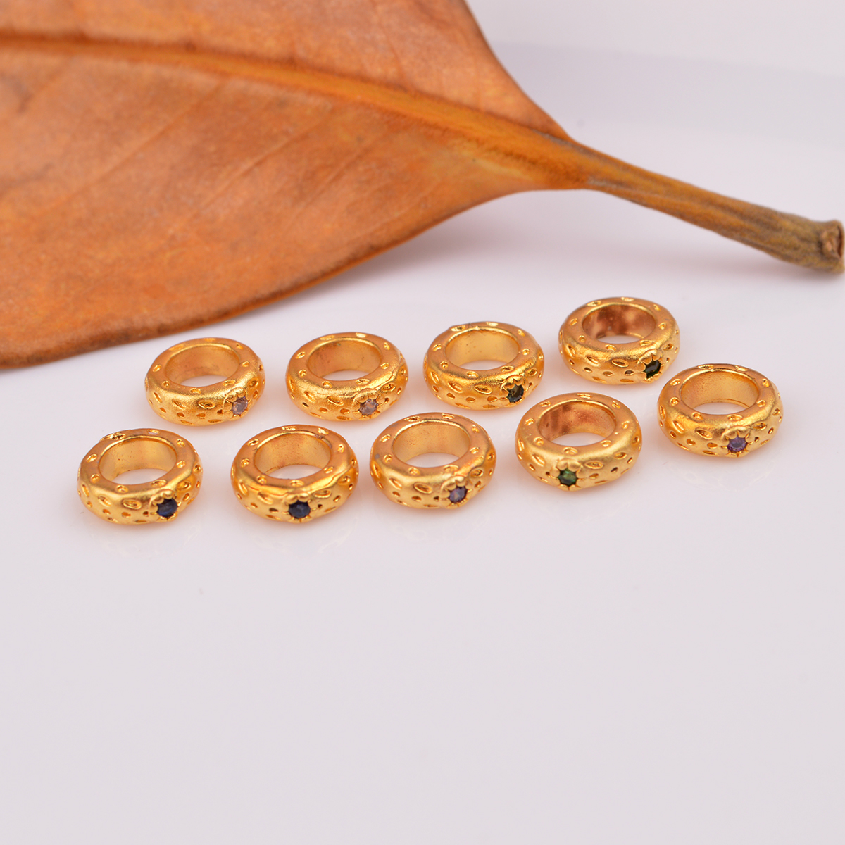 IOEKO黄铜隔珠盘缠饰品配件