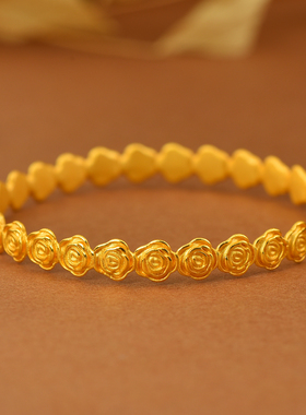 IOEKO女黄铜玫瑰花手镯