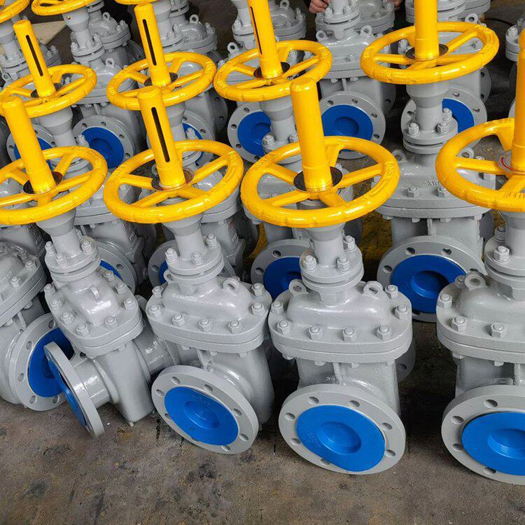 DN100不锈钢CF8平板闸阀Z43WF-16P 手动无导流平板闸阀Z43WF