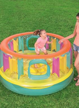 Bestway 52262 安全小型家用 彩色蹦蹦床跳床游乐充气室内城堡