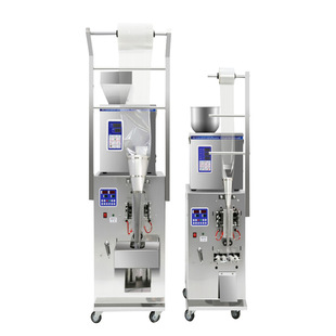 300克自动制袋称重灌包机 150 三种五金件混合颗粒包装 机背封