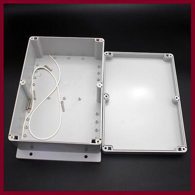 263*185*95mm 防水接线盒 F6-2 带耳ABS塑料盒 IP65电气密封箱