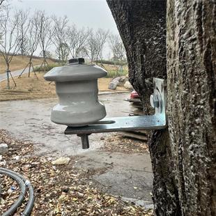 电力瓷瓶绝缘子新能源车光伏电线支架220v三相电网线通电老式瓷壶