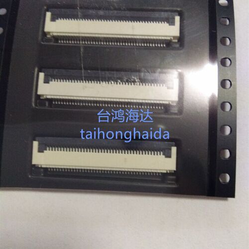 0.5MM fpc/ffc 40P翻盖下接高温焊液晶屏接口软排线插座fpc连接器
