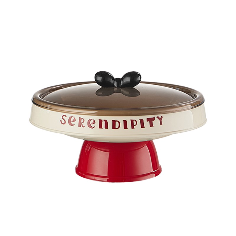 恋家主义2025新年蛇年轻w奢高脚果盘客厅茶几高颜值零食盘高级感