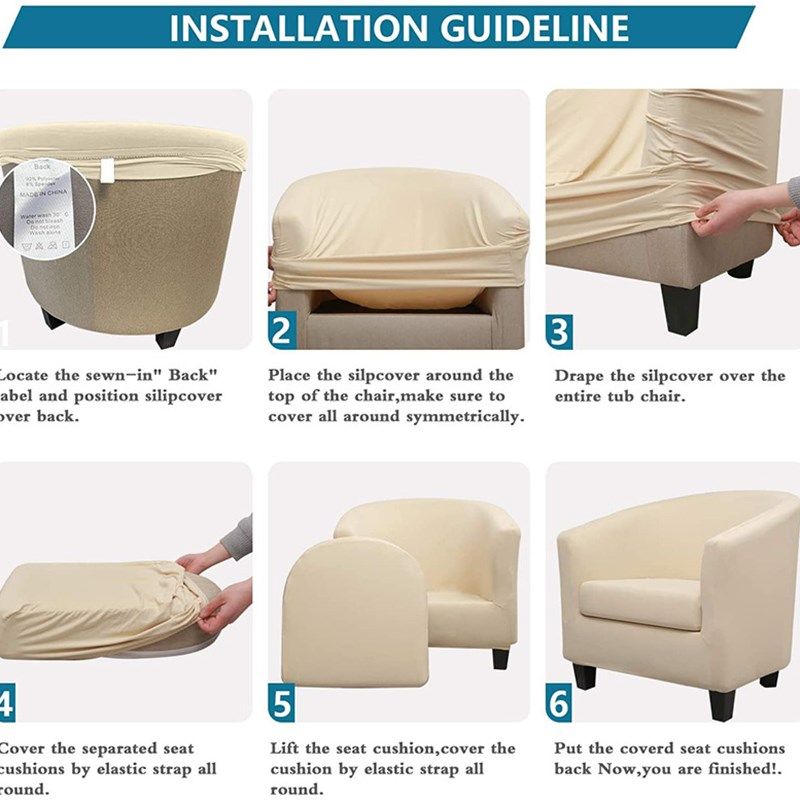 加厚牛奶丝椅套美式餐椅套弹力半圆沙发M套分体双层2件套椅套,居家布艺,桌布,淘宝优惠券,粉丝福利购,淘宝优惠卷