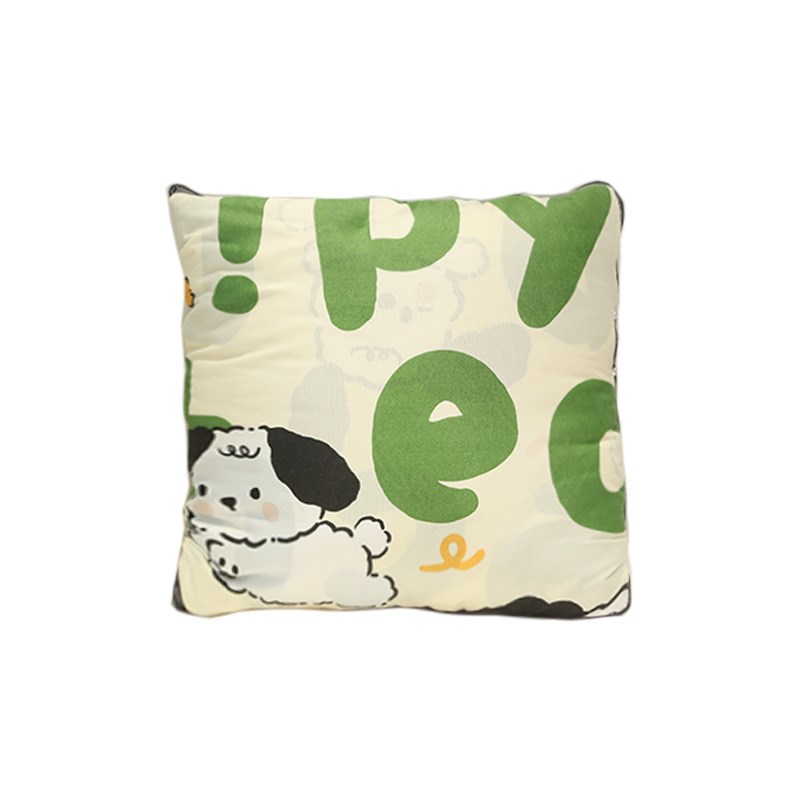 折叠抱枕被子两用办m公室午睡女生睡觉便携毯子二合一车用靠背盖