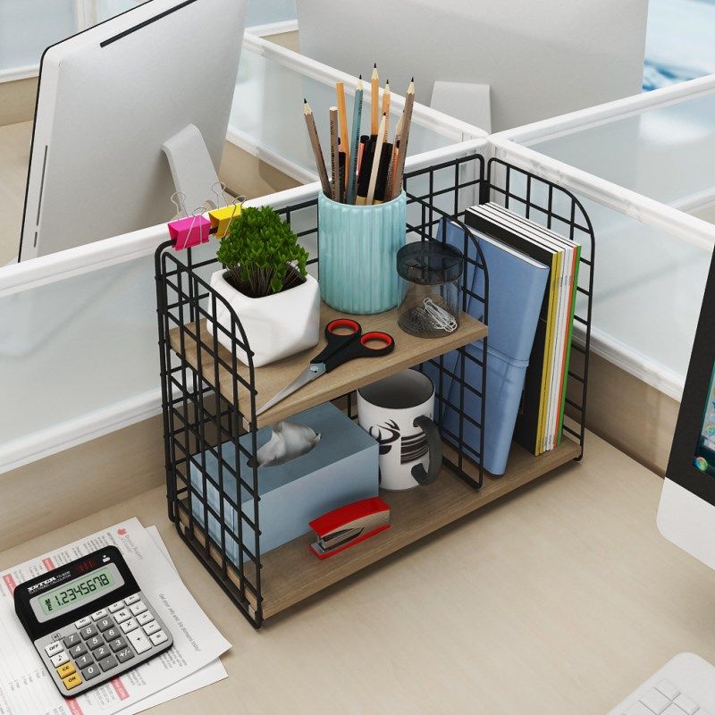 办公室桌面收纳置物架书s桌台面文件书本学生文具用品小型整理书,收纳整理,整理架/置物架/收纳架,淘宝优惠券,粉丝福利购,淘宝优惠卷