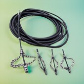 电动疏通下水道专用n工具神器实心链条疏通弹簧油污堵塞管道疏通