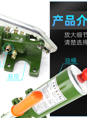 JS500 JS750混凝土搅拌机手摇式黄油泵注油Q泵手动浓油泵润滑油泵