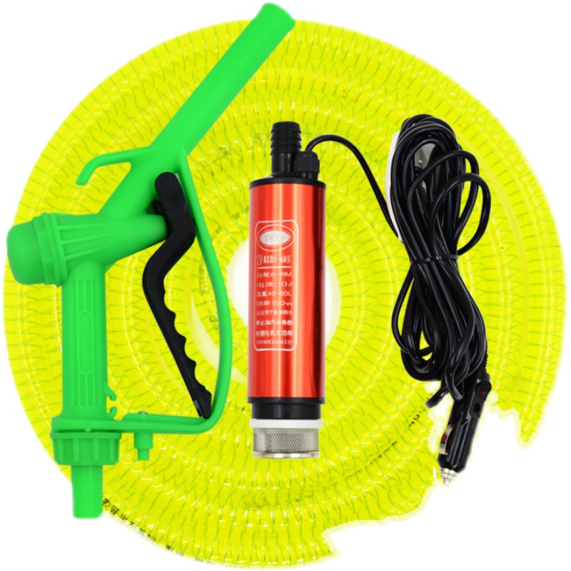 电动抽油泵c12V油抽子24V车载柴油泵220V家用小型抽水泵自吸潜水