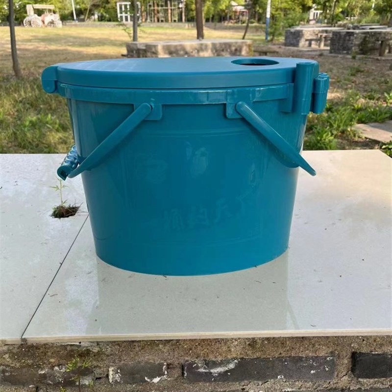 新款椭圆形钓桶可坐q人升级加厚手提桶多功能一体野钓活鱼桶