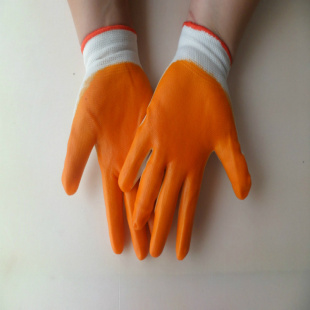 包邮 劳保手套浸胶耐磨pIvc工作手套涂胶挂胶 特价 限时抢购