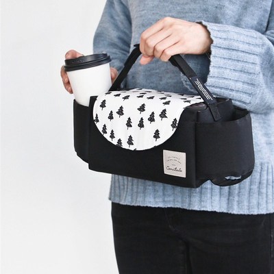 极速Baby Bottle Holder Buggy Pram Organiser Stroller Cup Mom