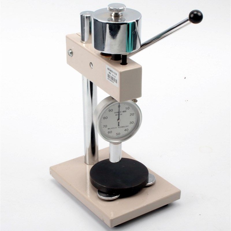 LX-OO型00邵氏橡胶硬度计超软发泡矽胶口香糖测试架ASTM2240