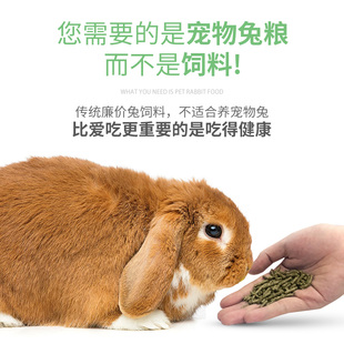 幼 兔兔粮宠物饲料兔子幼兔粮荷兰猪专用粮食侏儒兔垂耳用品5斤装