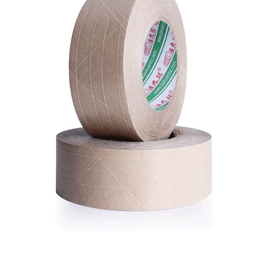 好货免水加筋环保牛皮纸胶带 Eco-friendly kraft paper tape