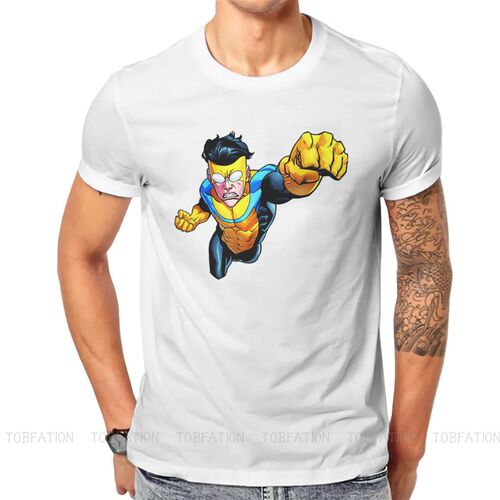 极速Invincible Superhero Manga Fanart T Shirt Vintage Teenag