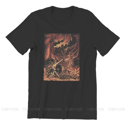 极速Dark Souls Game Wyverns Wrath T Shirt Vintage Graphic T