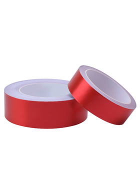 红色铝箔胶带耐高温管道热水器密封补丁补漏树木自粘隔热铝箔锡纸