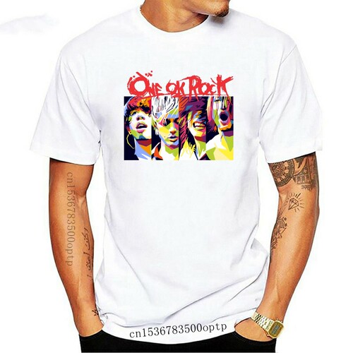 极速New Hip Hop Men One Ok Rock T Shirt Round Collar Comfort