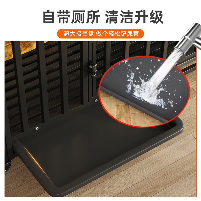 兔子笼子家用室内专用大号养殖别墅自动清粪新式R兔窝宠物养兔房