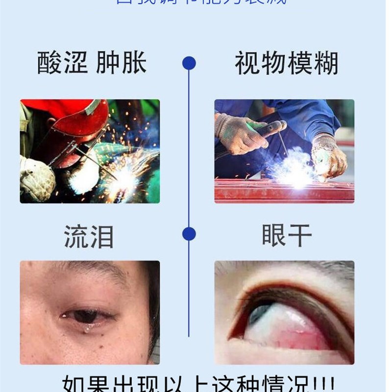 烧焊专用眼水烧焊王滴眼液电焊工眼缓解疲劳模糊红肿疼痛流泪
