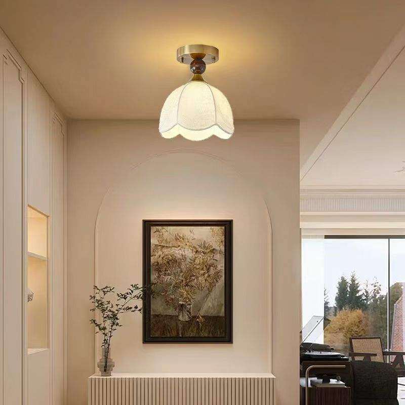 中古风入户灯法式复古简约玄关走廊过道灯衣帽间阳台实木布艺灯具,纺织面料/辅料/配套,纺织机械配件,淘宝优惠券,粉丝福利购,淘宝优惠卷