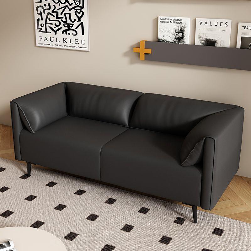 沙发小户型出租屋公寓客厅服装店洽谈区接待意式科技布皮爆款沙发