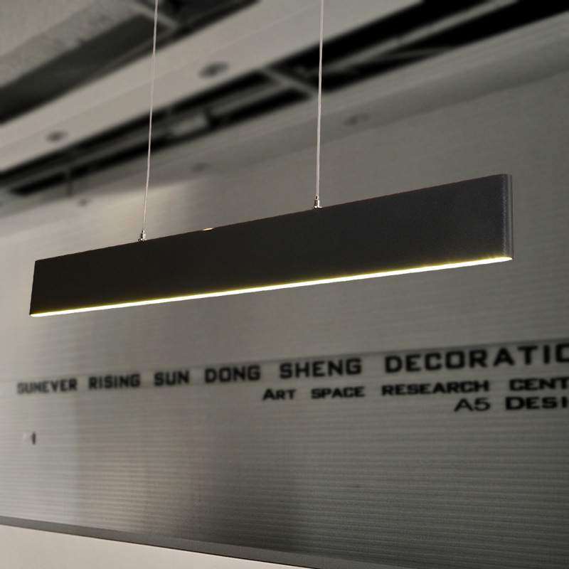 现代简约个性长条吊线LED吊灯办公室会议室商业前台家居书房餐厅,纺织面料/辅料/配套,纺织机械配件,淘宝优惠券,粉丝福利购,淘宝优惠卷