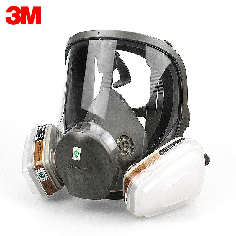 3m6800防毒面具全面罩喷漆专用防粉尘有机蒸气工业防异味全脸防护-封面