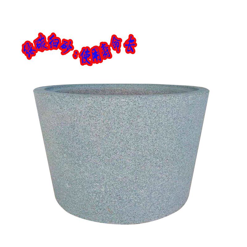 330碾米机砂轮脱皮机沙盆玉米碴子脱皮机砂辊棕刚V玉黑碳绿碳材质