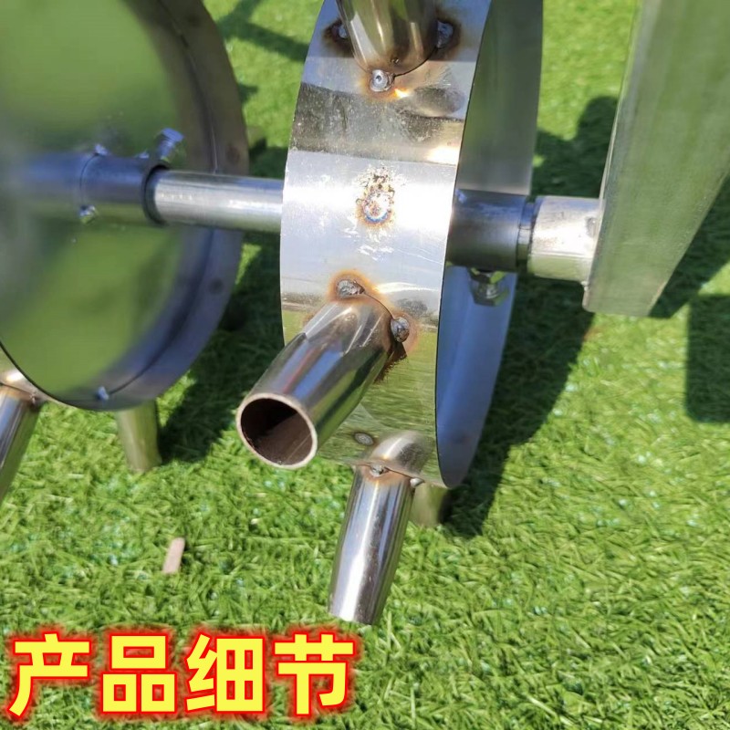 种植大蒜打眼机洋葱蔬菜v播种打孔种植器行距可调打眼机农用