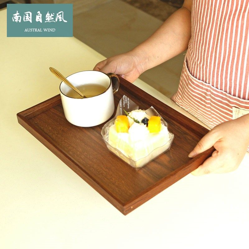 木质托盘家用放茶杯水壶茶具托盘商用F日式长方形茶几收纳盘八角,餐饮具,盘,淘宝优惠券,粉丝福利购,淘宝优惠卷