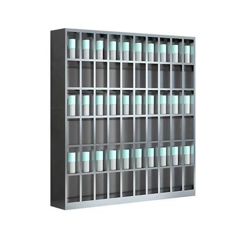 不锈钢水杯柜304水杯架员工茶杯放置架多格保洁柜储物柜简约风格