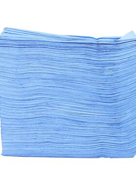 80*180蓝色一次性床单美容院理疗按摩床垫SPA垫单透气不沾身100张