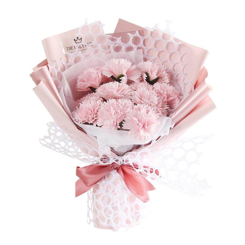 母亲节礼物ins风七夕开窗手提袋香皂花花束生日礼物康乃馨玫瑰,家居饰品,餐桌花艺,淘宝优惠券,粉丝福利购,淘宝优惠卷