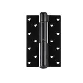 隐形门液压合页5寸6寸缓冲阻尼铰链自动闭门弹簧合页定位暗门合页