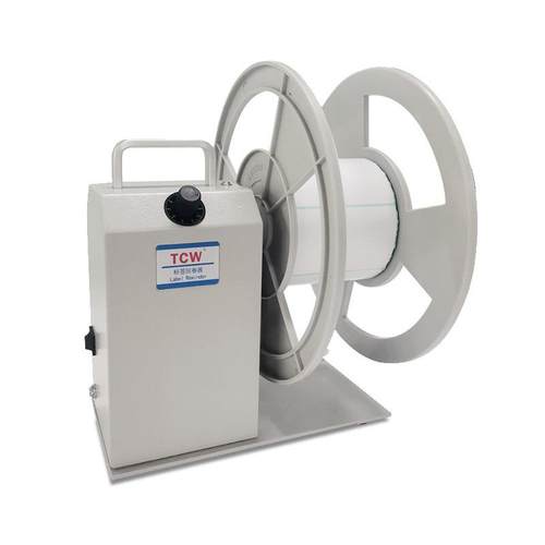 TCW-T6全自动条码标签回卷器复卷机不干胶洗水唛回卷机卷纸机收卷