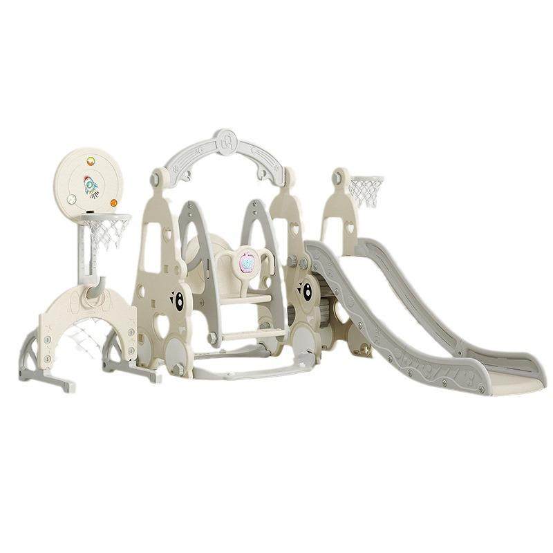 小汽车滑滑梯室内家用儿童3至10岁宝宝滑梯秋千二合一家庭多功能