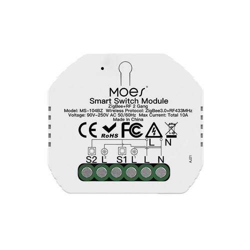 Zigbee智能开关模组涂鸦智能家居pp远程控制路射频墙壁开关通断器