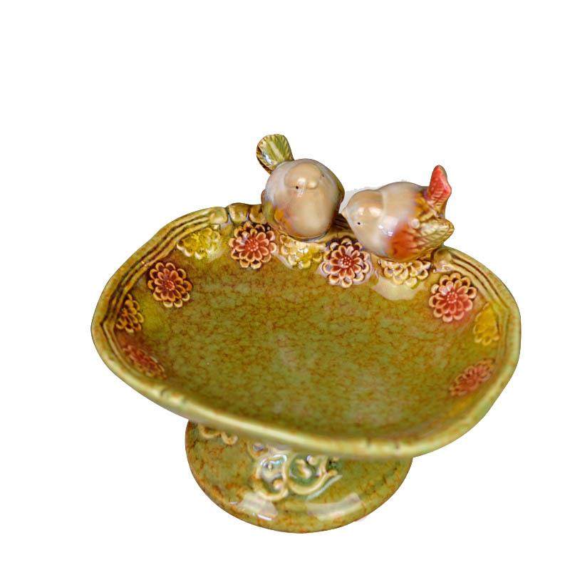 外贸家居饰品陶瓷工艺品收纳摆件小鸟带座烟缸皂盒陶瓷收纳盘酒柜,橡塑材料及制品,工业陶瓷,淘宝优惠券,粉丝福利购,淘宝优惠卷