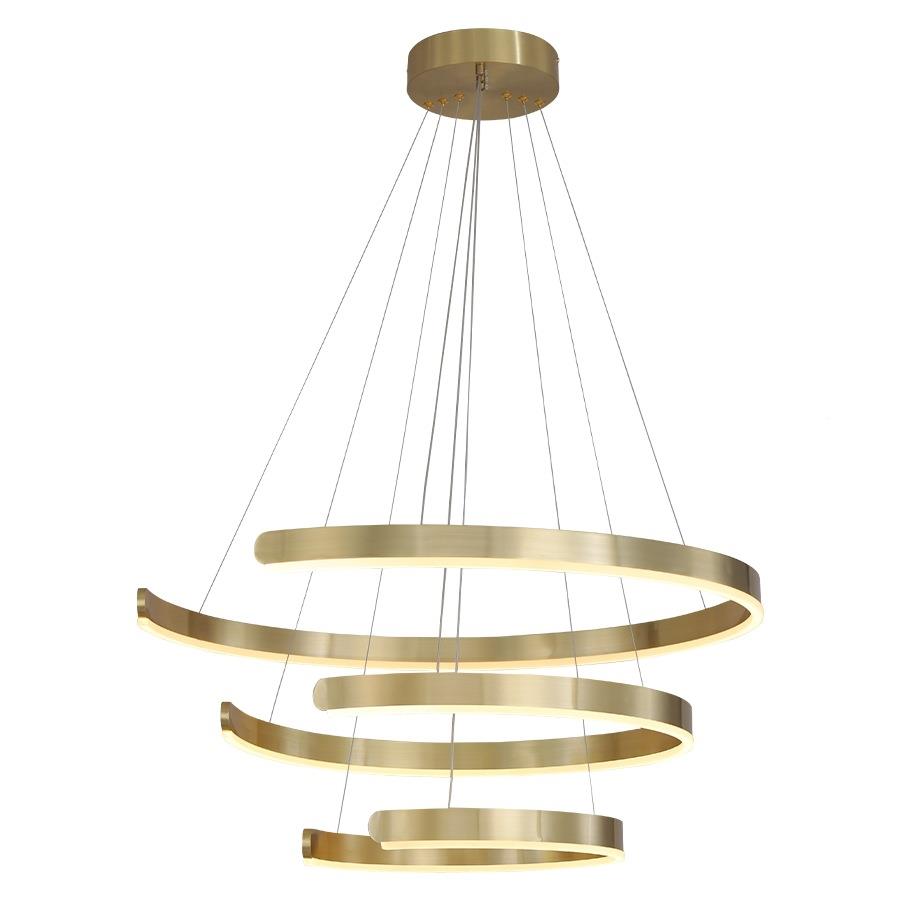 极简吊灯轻奢高端致几精DK-99LMY何设计感C字形创意客厅厅餐卧室