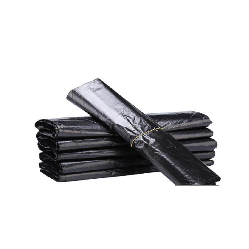 垃圾袋家用手提式实惠装大中号黑色手提款厨房办公室厚垃圾袋