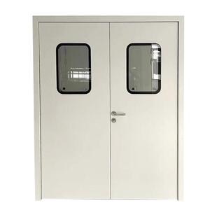 单双开病房钢质门实验室科研所洁净门医院通道密闭门净化钢制门