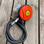 正品 牌橙色黄色潜水呼吸器呼吸调节器减压阀华城二级头