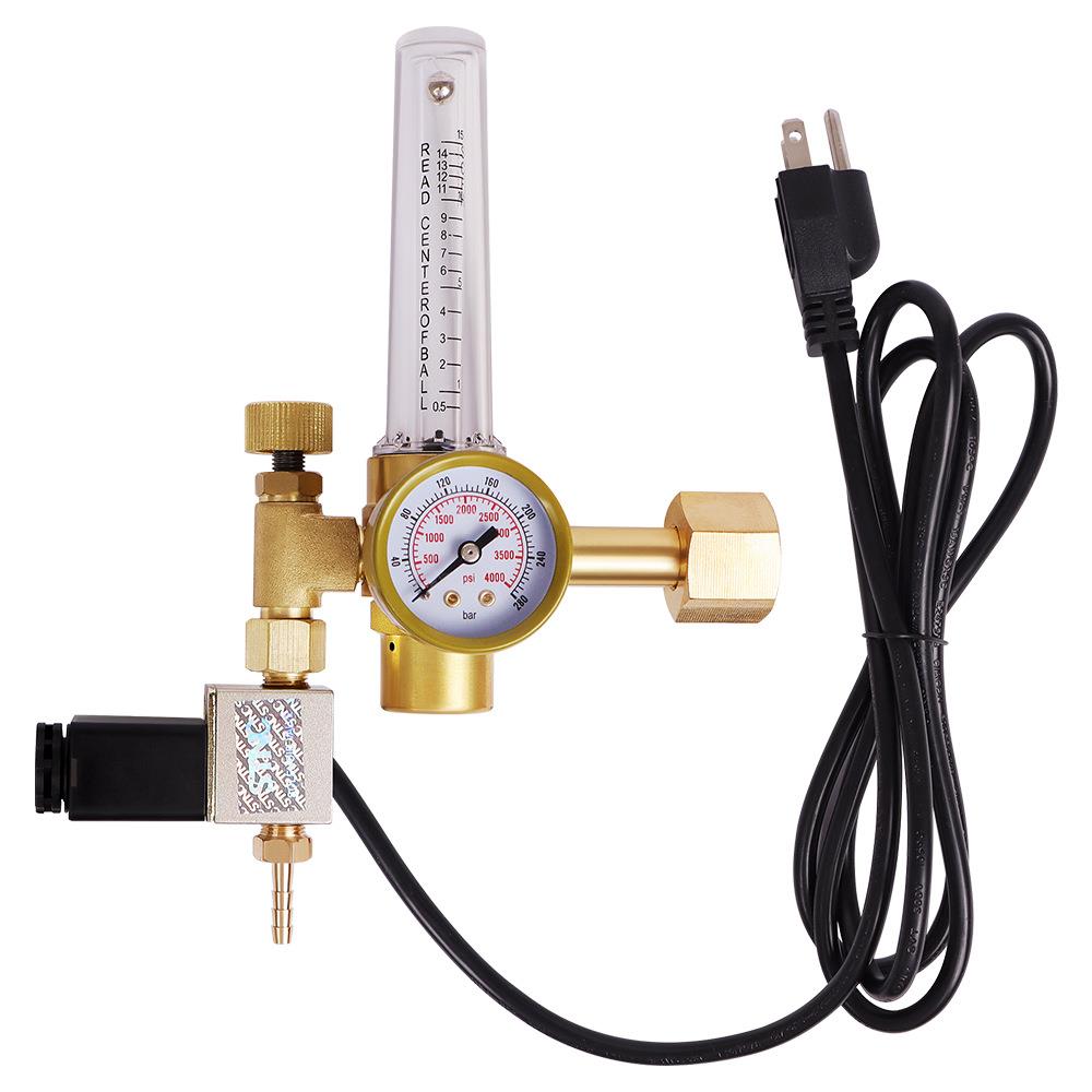 二氧化碳减压器CO2压力表流量计温室园艺水培温湿度控制器